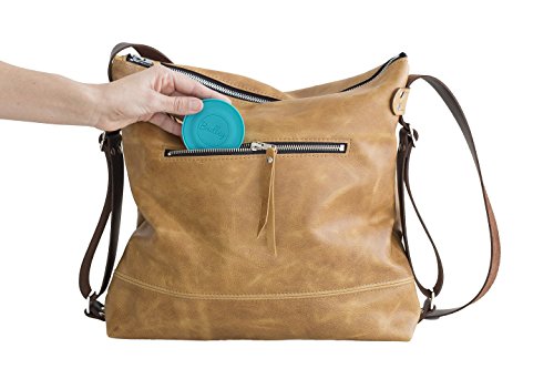 Budley - Tangle-Free Earphone/Earbud Case, Compact Storage System, Silicone (Teal, Set of 1) - color: Teal