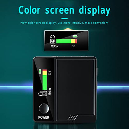 Mini Sound Changer Voice Changer, 1 Click Voice Beauty Live Sound Changer with Professional K Song Mode, Live Sound Changer for Android OS Live Streaming Karaoke