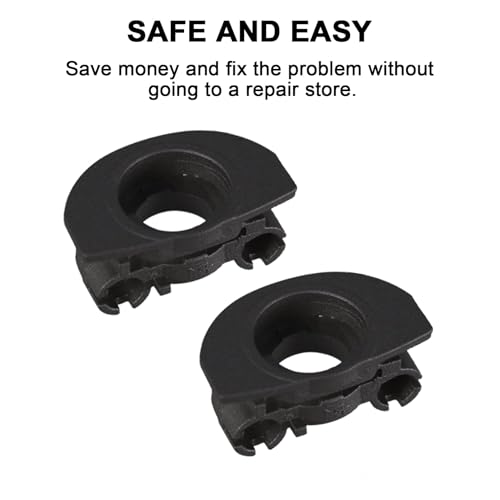 Adhiper WH-1000XM4 Hinge Swivels + U Shaped Metal Hinge Lock Grove Replacement for Sony WH-1000XM4 Headphone,Replacement Parts Accessories Hinge Spins(Black) - color: Black