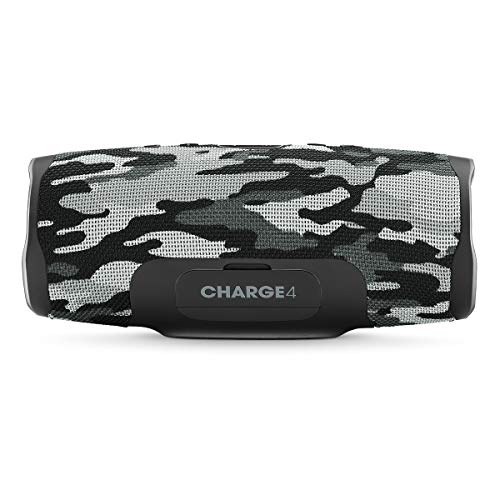 JBL Charge 4 Portable Bluetooth Speaker (Black/White Camouflage) - color: Multicolor