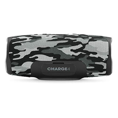 JBL Charge 4 Portable Bluetooth Speaker (Black/White Camouflage) - color: Multicolor