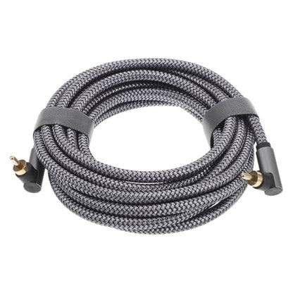NOLITOY 5m Digital Coaxial Audio Cable with Dual Shielded Cord and Gold-Plated Connector for Home Theater and Tv Audio Systems