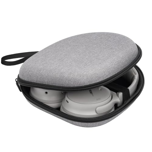 Ginsco Slim Headphone Case for Over-Ear Bluetooth Headphones, Gray - color: Gray, size: Over-Ear