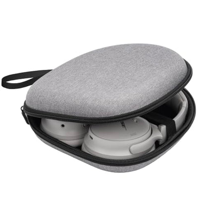 Ginsco Slim Headphone Case for Over-Ear Bluetooth Headphones, Gray - color: Gray, size: Over-Ear