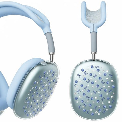 for AirPods Max Headphones Blueberry Ear Covers for AirPods Max 2 - color: Blueberry B/Blue