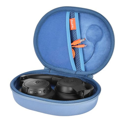 EVA Hard Case for JBL Live 770NC/670NC/660NC/650BT/460NC/400BT/500BT and JBL Tune 770NC/710BT/720BT/700BT/750BT/520BT/510BT/760NC/660NC/500/E45BT Wireless Headphone (Blue) - color: Blue