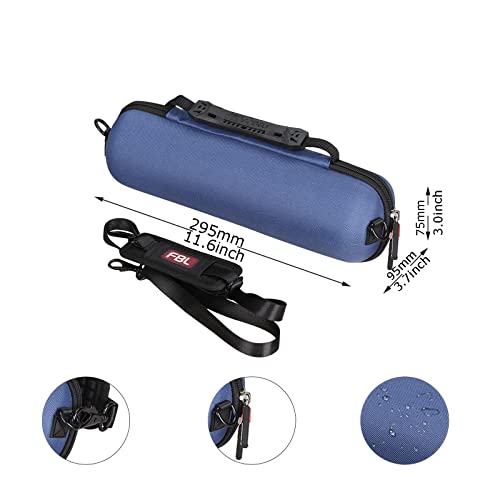 FBLFOBELI Hard Storage Travel Carrying Case Compatible with ERKEI SEHN Portable Bluetooth Speaker, Shockproof Protective EVA Bag