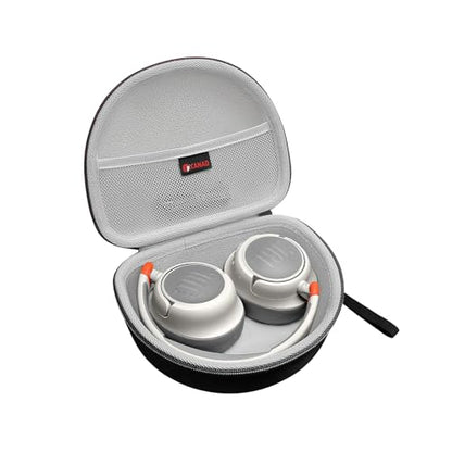 XANAD Hard Case for JBL Junior JR 470NC/460NC/320 Kids Headphones, Gray | for iClever BTH12 HS19 BTH20 BTH22 BTH26/Candy Bila/Acer/JBL/MIDOLA/JoySpark/JLab/ADOOPE/Spiderman/EarFun/ Etc Kids Headphone - color: Gray