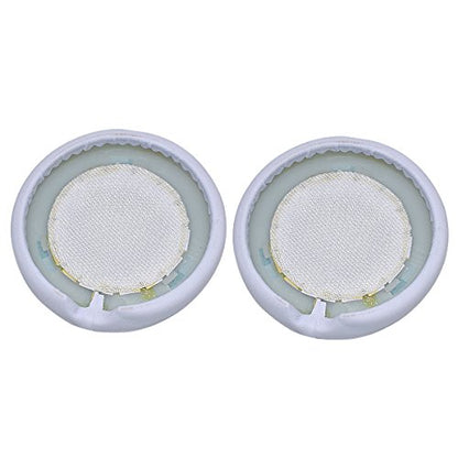 Alitutumao Replacement Earpads Ear Cushions Ear Cups Repair Parts for Monster Beats by Dr. Dre Pro Detox Headphones Memory Foam Ear Pads (White Earpads) - color: White Earpads
