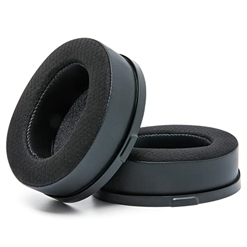 WC Freeze Penrose - Cooling Gel Earpads for Audeze Penrose & Mobius | Made by Wicked Cushions | Hybrid Fabric, Improved Durability, Thickness & Sound Isolation | Black - color: Black