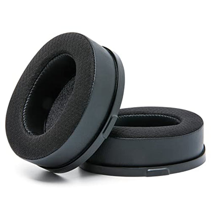 WC Freeze Penrose - Cooling Gel Earpads for Audeze Penrose & Mobius | Made by Wicked Cushions | Hybrid Fabric, Improved Durability, Thickness & Sound Isolation | Black - color: Black