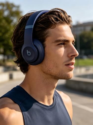 Replacement Ear Pads Compatible with Beats Studio 3 Wireless Dark Blue - color: dark blue