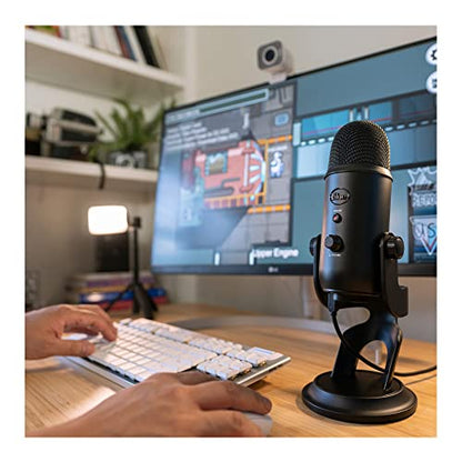 Blue Yeti USB Microphone Bundle (Blackout)