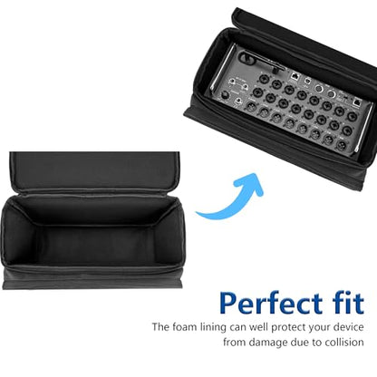 Musiin Digital Mixer Speaker Commuter bag Compatible with Behringer XR18 | Compatible XR12,XR16,Sony ULT FIELD 5,FIELD 3,JBL Xtreme 4,Bose SoundLink Max,Yamaha THR5/5A, Essential for Daily protect