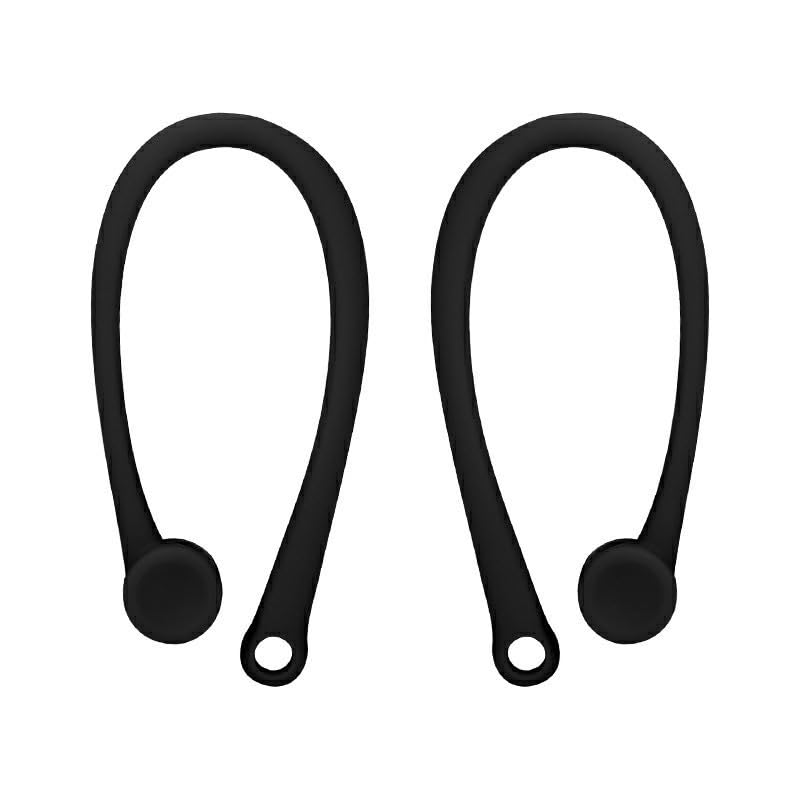Silicone Ear Hooks, Anti-Lost Ear Tip Covers Compatible with Wireless Earbuds, Sports Accessories