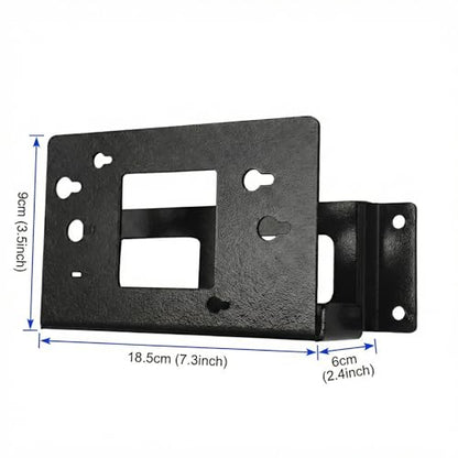 Metal Desk Mount Compatible with Laptop Power Adapter