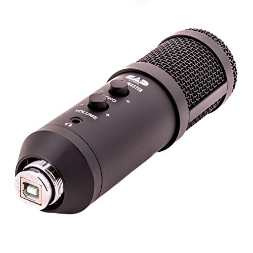 CAD PM1100 PodMaster™ D usb Professional Broadcast / Podcasting Microphone with Dynamic Capsule, supplied with Broadcast Boom Mic Stand - style: PodMaster D USB