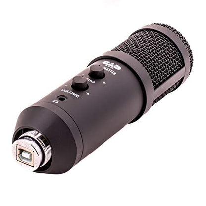CAD PM1100 PodMaster™ D usb Professional Broadcast / Podcasting Microphone with Dynamic Capsule, supplied with Broadcast Boom Mic Stand - style: PodMaster D USB