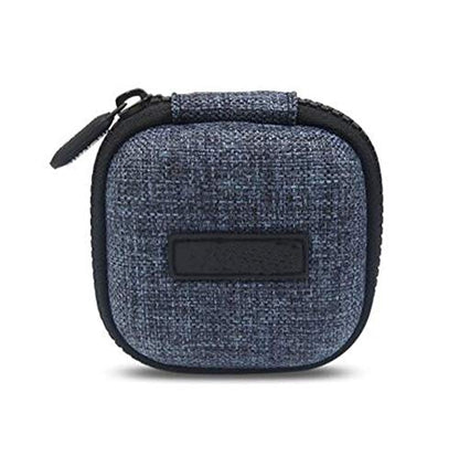 Mini Travel Carrying Cases Portable Protection Shockproof Case Hard Protective Case Impact Resistant USB Cable Organizer Sleeve Adapter Pocket Earphone Travel Wallet Pouch (Lighte Blue)