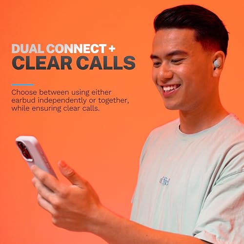 JLab Go Air Pop+, True Wireless Earbuds, Bluetooth Earbuds with Microphone, Dual Connect, EQ3 Sound, Mint Green | Wireless Earphones, IP55 True Wireless Earbuds with Microphone, Application, Dual Connect, Charging Case - color: Mint, style: Pop+