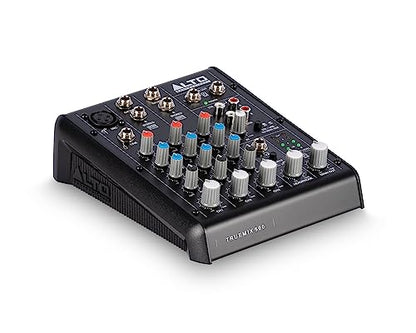 ALTO TrueMix 500 Audio Mixer with USB Interface | XLR Mic Input for Podcasting, Streaming, and Recording on Mac and Windows - size: 5 Channel, style: TrueMix 500