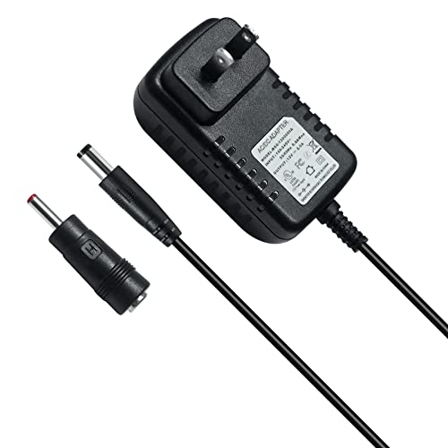 DCHAV 12V 2A Power Supply 5.5mmx2.5mm and 3.5mmx1.35mm Tip AC to DC Adapter 100-240V to 12vdc Power Cord 4ft 12 Volt 2amp 24W 5.5x2.5mm 3.5x1.35mm for CCTV Camera LED Light Router (Not 5.5x2.1mm) - size: 12V2A