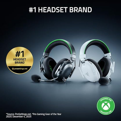 Razer BlackShark V3 Pro Wireless ANC Xbox Gaming Headset, White - color: White, style: Xbox