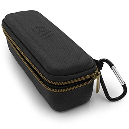 CASEMATIX Microphone Case Compatible with Wired Microphone Models up to 6.75” Maximum, Ultra Compact Mic Case Fits Singing, Vocal Dynamic Handheld Wired Microphones