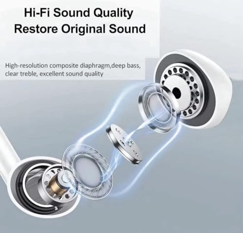 2 Pack Wired Earbuds with Microphone and Volume Control, 3.5mm in-Ear Headphones Compatible with Smartphones, Tablets, Laptops, MP3 Players and Devices with 3.5mm Audio Jack, Clear Sound Earphones
