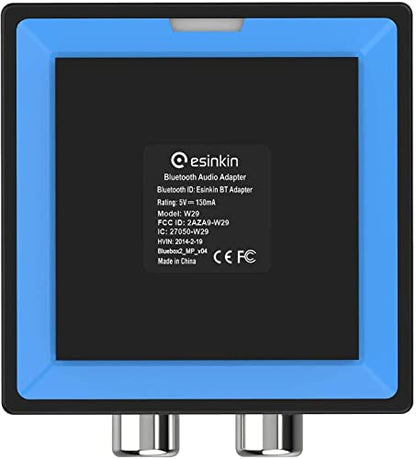 Esinkin Wireless Audio Receiver for Music Streaming Sound System Works with Smart Phones, Tablets and Car, Wireless Adapter for Speakers - size: Small