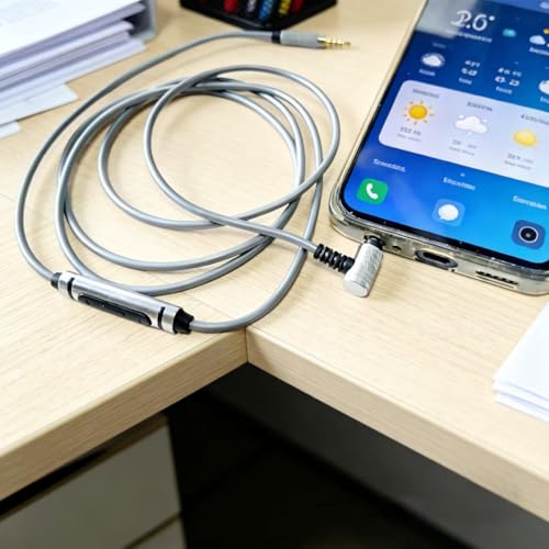 FAAEAL Studio3 Replacement Audio Cable Compatible with Studio Pro Solo4 Solo3 Headsets 3.5mm in-line mic Volume Control Headphone Cord for Musician Audiophile 6.5ft - size: 6.5ft(w/mic)