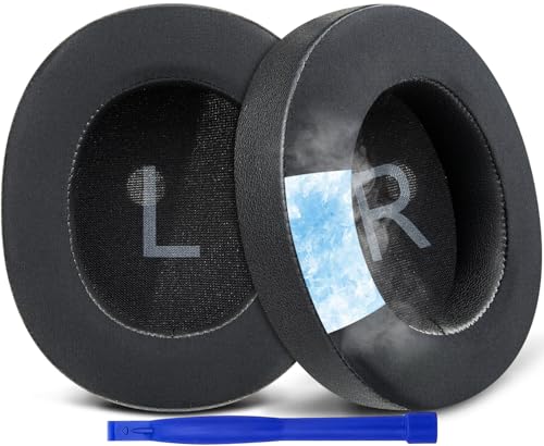 SOULWIT Cooling Earpads for Turtle Beach Stealth Pro - Black - color: Black