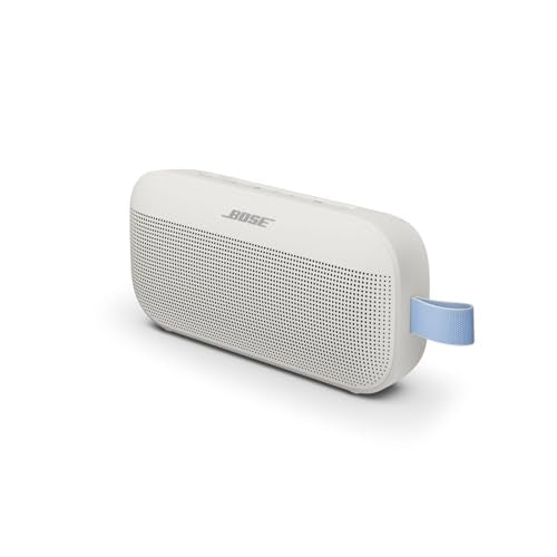 Bose SoundLink Flex Bluetooth Speaker (2nd Gen) - Portable Outdoor Speaker with Hi-Fi Audio, Waterproof and Dustproof, USB-C, Up to 12 Hours Battery Life, Fog Grey - Limited Edition Color - color: Fog Grey