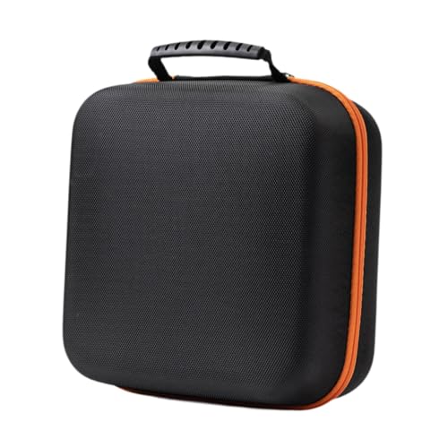 EVA Hard Shell Headphone Case for Over-Ear Headphones, 8.27 x 8.27 x 3.94 in Travel Storage Bag, Black
