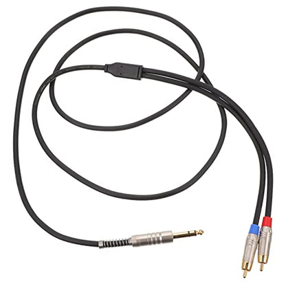 Angoily 1pc Stereo Male to Adapter Cable Audio Equipment Connector for Headphones Speakers and