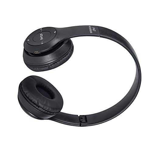 Pongnas Foldable Over Ear Gaming Headphones with Stereo Sound Lightweight Comfort Design Noise Isolating Ear Cups Mic Monitoring RGB Lighting Fit for PC Laptop