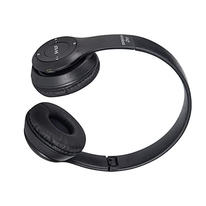 Pongnas Foldable Over Ear Gaming Headphones with Stereo Sound Lightweight Comfort Design Noise Isolating Ear Cups Mic Monitoring RGB Lighting Fit for PC Laptop