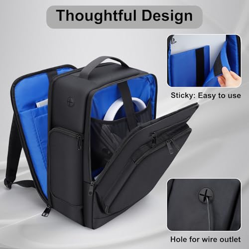 GDNasist Game Console Backpack Compatible with PS5/PS5 Pro/PS5 Slim - style: Front-opening Style