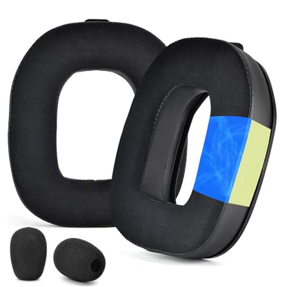 Defean Earpads for Astro A50 Gen4 / A50 Gen5 / A50X (Cooling Gel) | Ear pads and Microphone Foam, Upgrade High-Density Noise Cancelling Foam, Ear Cushions Added Thickness - color: Cooling Gel