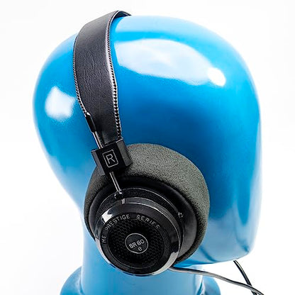 Bowl Shape Over Ear Pads Compatible with Grado SR60 SR80 SR125 SR225 SR325 PS500 GS1000 PS100 PS1000 PS500 PS500E RS1 RS2 Alessandro M1 M2 MPRO Warmer Sound Boosted Lows Velour
