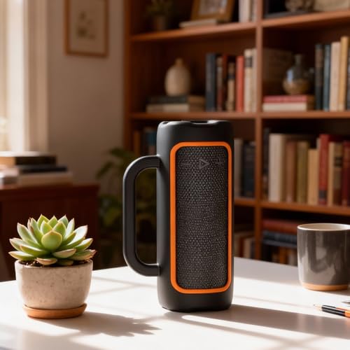 Silicone Case Cover for JBL Grip Portable Bluetooth Speaker, Soft Protective Sleeve Skin Travel Protective Carrying Case Storage Holder with Carabiner and Shoulder Strap (Black) - color: Black