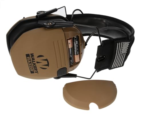 Walker's Razor Slim Electronic Muff - color: Patriot - Battle Brown, size: One Size