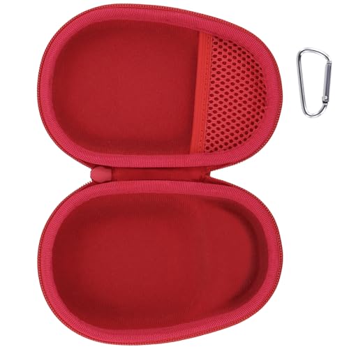 Aenllosi Hard Case for JBL Clip 5 Speaker, Red | EVA case construction, Water-resistant design, Dust-resistant design, Protective case only - color: Red