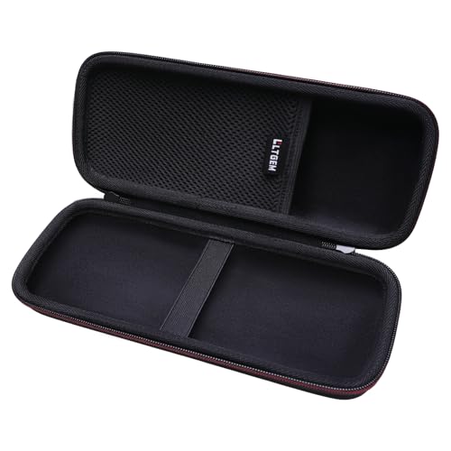 LTGEM Compatible with JBL Wireless Two Microphone/JBL PartyBox Mic, Black | Fit Sony ULT MIC, Receiver and Battery, Case Only - color: Black