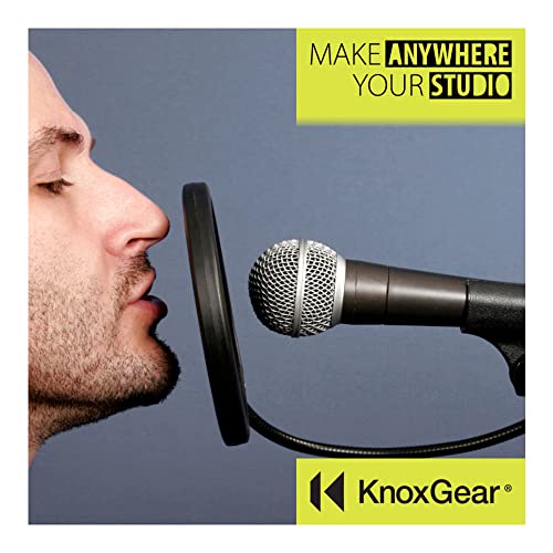 Knox Gear Microphone Stand for Yeti and Snowball (Black)