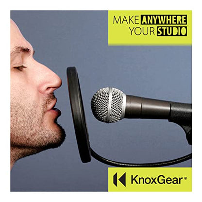 Knox Gear Microphone Stand for Yeti and Snowball (Black)