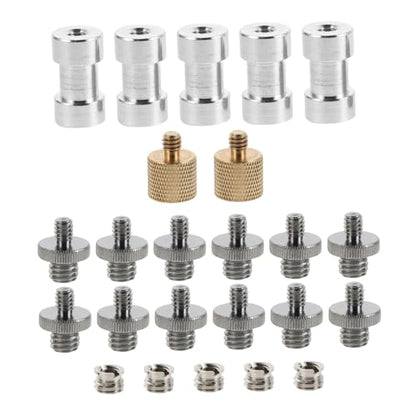 Toddmomy Tripod Screw Adapter Set for Camera Mount and Microphone Stands