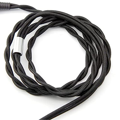 Monitor Headphone Cable,Dual 3.5mm Over-Ear Headphone Wire,High Purity Oxygen Free Copper AUX Cord Compatible with Hifiman HE560 Meze 105 AER MDR Z1R for Musicians Audiophiles 2.5mm - style: 2.5mm Plug