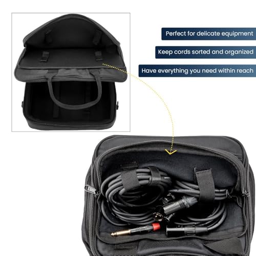 AURAY Nylon Padded Mixer Bag w Gear Protector, Fits Up to 15x15 inch Mixers - size: Fits Up to 15x15" Mixers