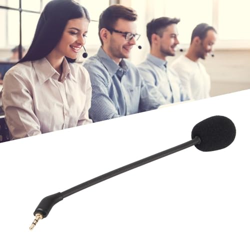 2.5mm Boom Microphone Professional Noise Reduction Audio Enhancement Clear Sound Detachable Microphone for Astro A30
